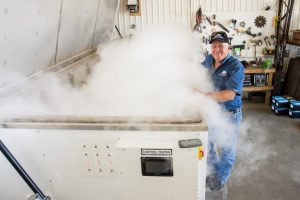 Industrial Cryogenic Engineering's Gary Moeggenberg | Photo By Doug Julian